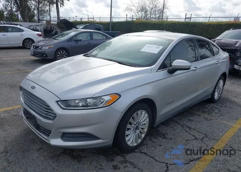 2014 Ford Fusion Hybrid S from USA, damaged, VIN 3FA6P0UUXER131145